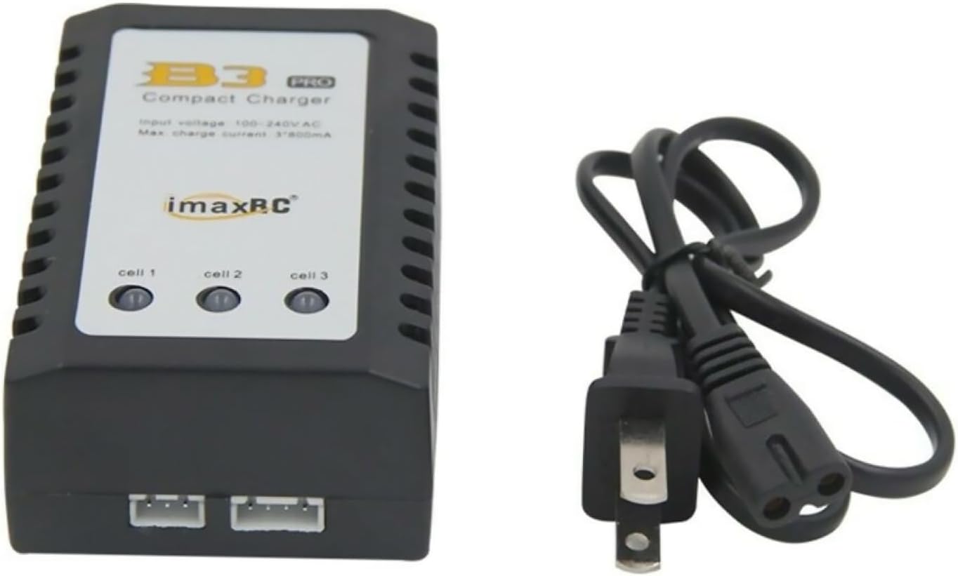 2S 3S Lipo Balance Battery Charger LED AC Power Adapter 100-240V US