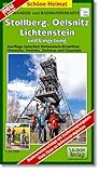  Wander- und Radwanderkarte Stollberg, Oelsnitz, Lichtenstein und Umgebung: Ausflüge zwischen Hohenstein-Ernsttahl, Chemnitz, Zwönitz, Zwickau und ... Zwönitz- und Würmschnitztal (Schöne Heimat)