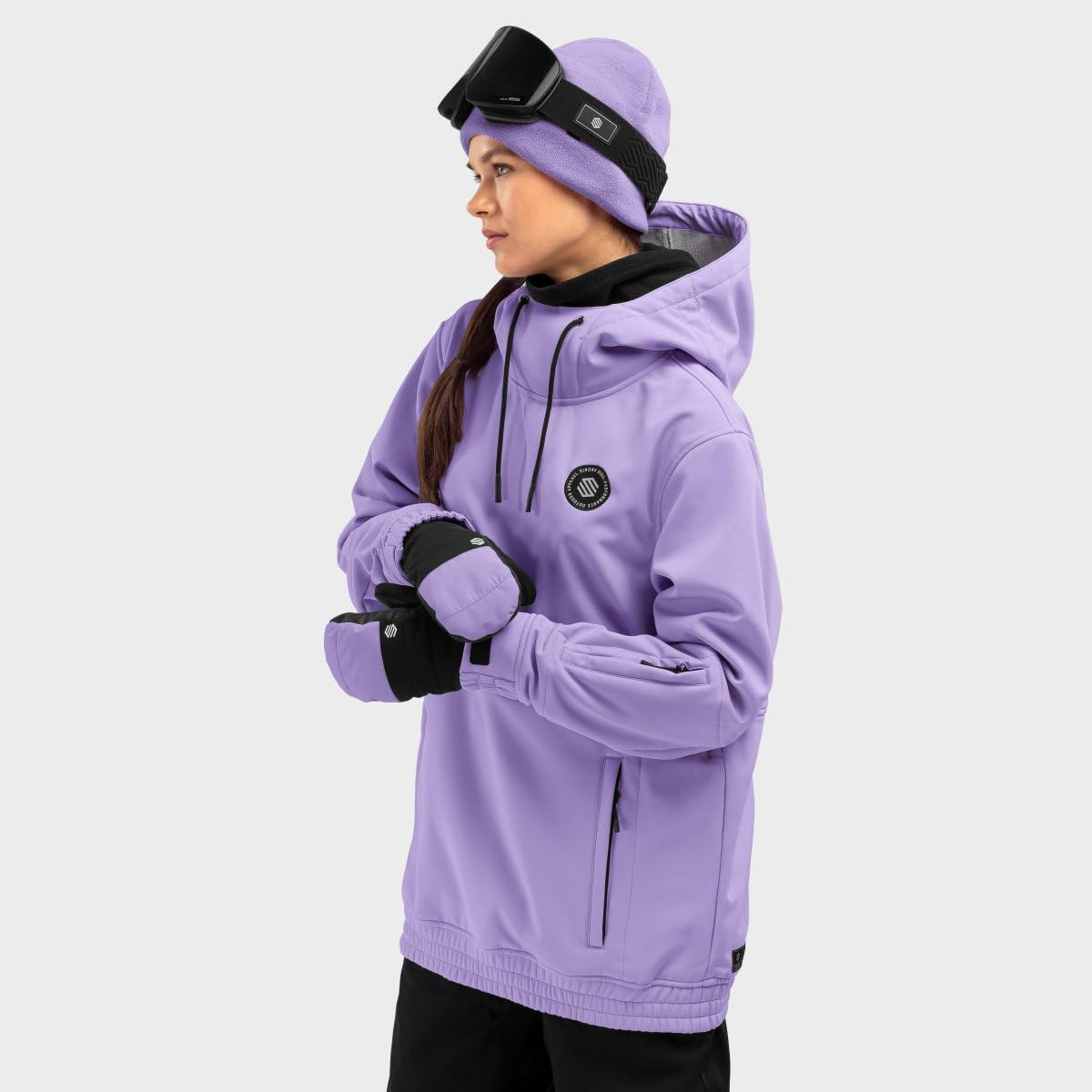 SIROKO - Giacca da Snowboard da Donna W1-W Snowy