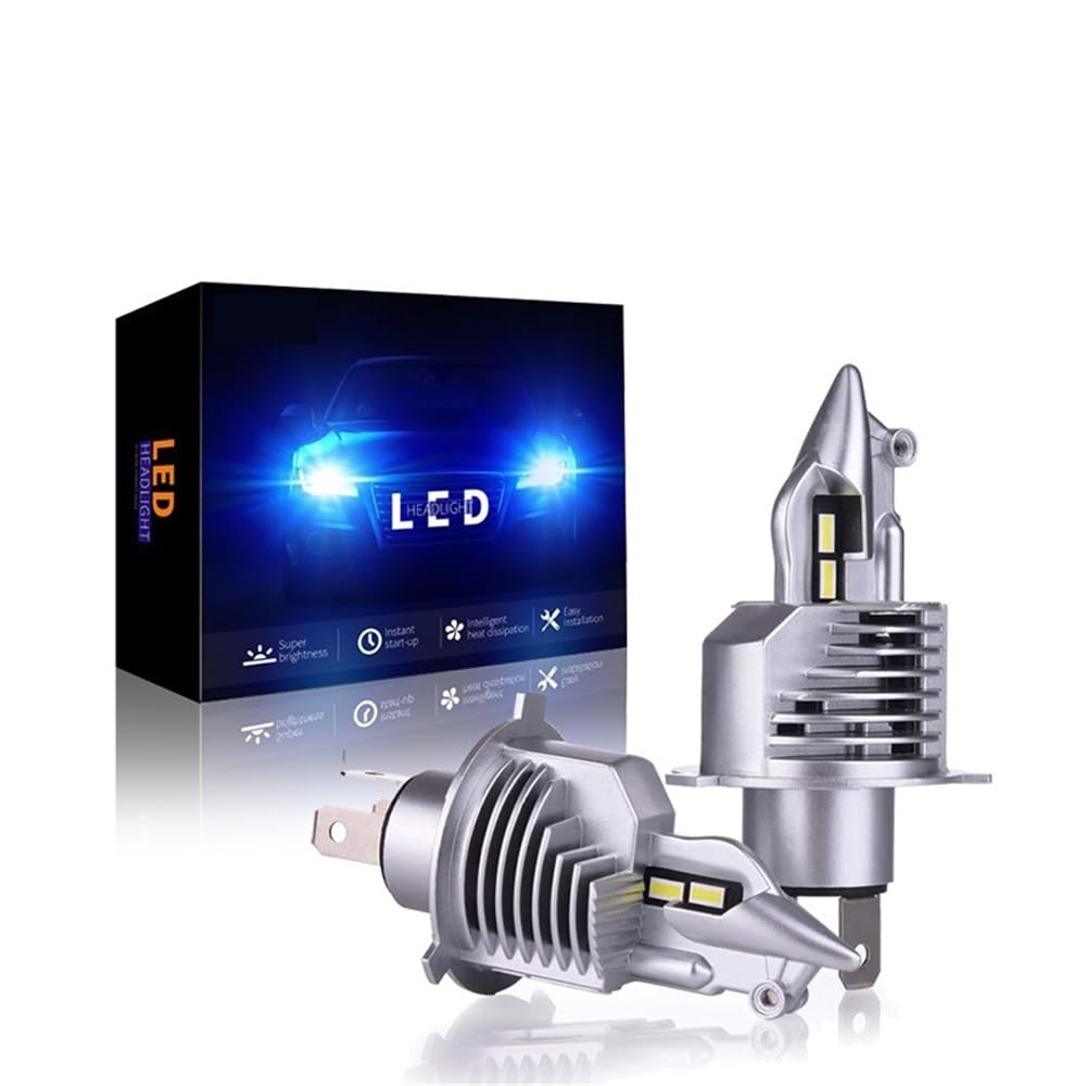 H4 Led 9003 HB2 Żarówka reflektora samochodowego 80W 12V 24V 6000K 4300K ​​3000K 8000K Super Led H4 Lampa samochodowa CSP Światło 16000LM(8000K,2PCS_H4/9003/HB2 HI/LO)