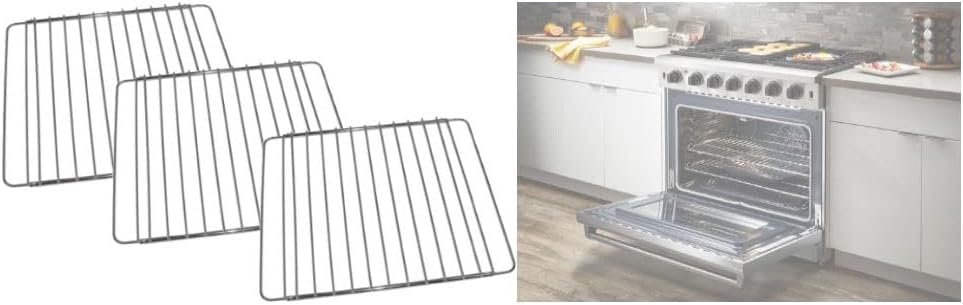 Ufixt Fits 3 x Universal Extendable Oven Cooker Grill Shelf Grid Rack