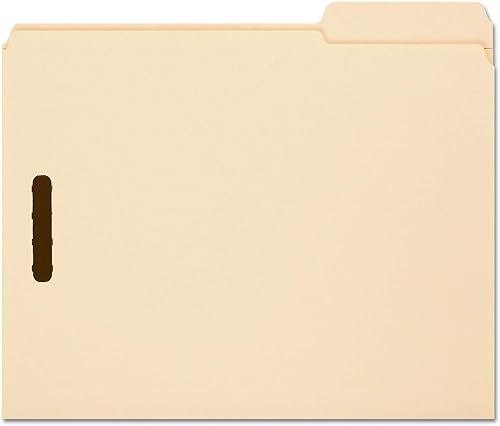 Miniatura 10 de Smead Carpeta de archivos de cierre, 2 sujetadores, pestaña reforzada de corte de 13, tamaño carta, manila, 50 por caja y carpeta de archivos de