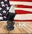 DWK - Liberty - Majestic American Bald Eagle on Rock Desk Statue Figurine Patriotic Sculpture USA Freedom Office Bookshelf Tabletop Home Decor Accent, 9-inch
