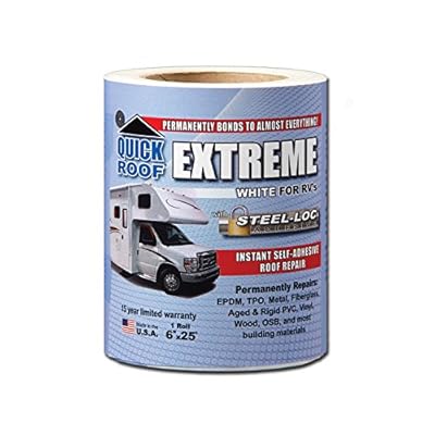 Cofair UBE625 Quick Roof Extreme White 6" x 25'