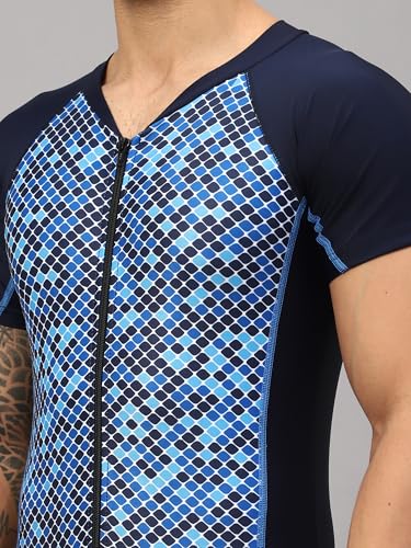 Image of Vector X OMSS-348 Men's Swimming Costume for Multipurpose Wear for Swimming I Diving I Cycling I Aerobics