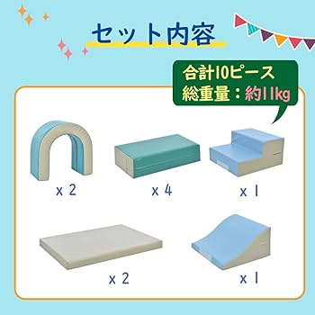 ちゃんも　ソフトブロック10点セット ちゃんも ソフトブロック10点セット Amazon.co.jp: おもちゃ