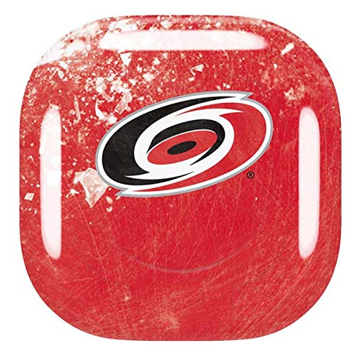 Skinit Decal Audio Skin Compatible with Samsung Galaxy Buds Pro - Officially Licensed NHL Carolina Hurricanes Frozen Design