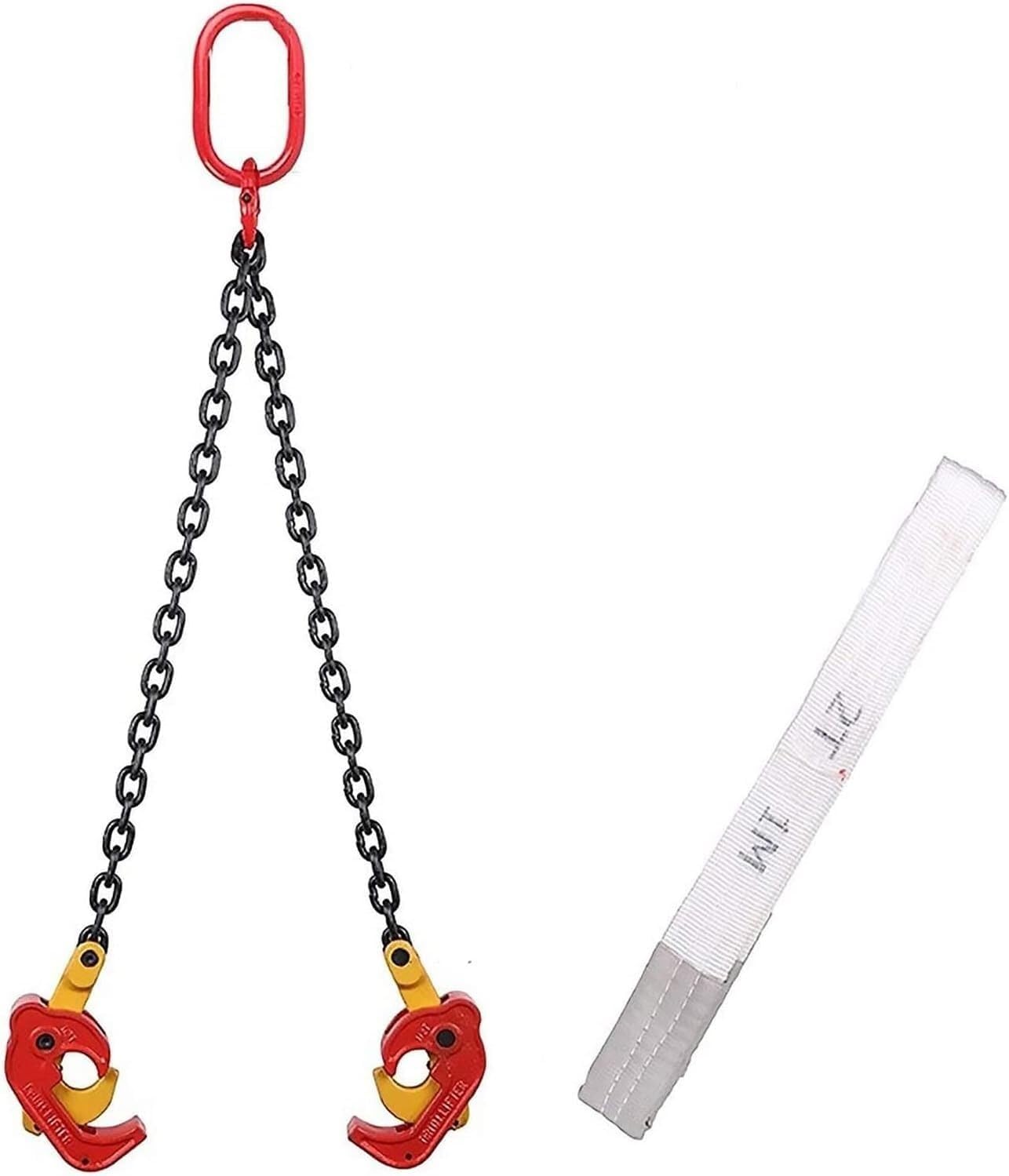 Lifting clamp Obstacle Vehicle Oil Drum Lifting Ring Forklift-specific Lifting Hook Diffuser Thickened Hook Clamp Fixing device