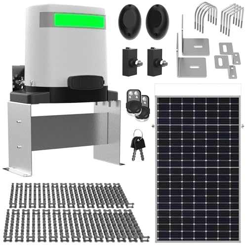 Blutezeit 1400lb Chain Drive with 25W Solar