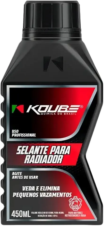 Selante para Vedar Vazamentos de Radiador Koube 500 mL – Ação Imediata