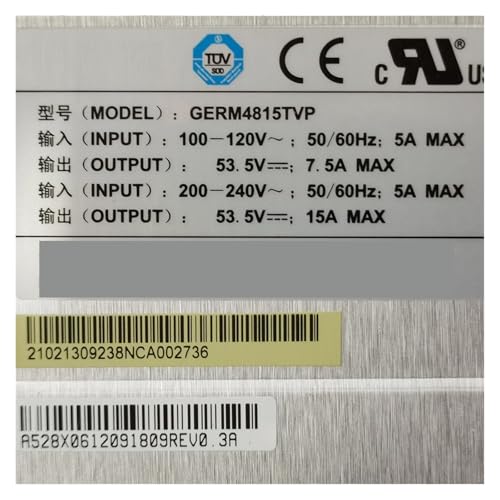 Alimentation GERM4815TVP avec régulation thermique pour tension stable - 4
