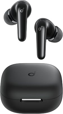 Soundcore P31i di Anker, Cancellazione adattiva rumore in tempo reale, Audio HR, Auricolari BT wireless con funzione di traduzione, 50 ore di autonomia, Cuffie BT