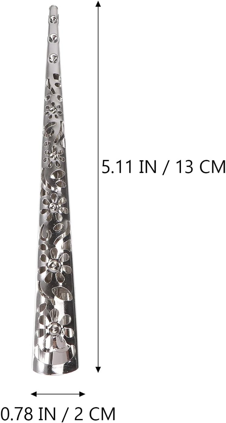Lurrose 4pcs Duckbill Clips for Women Metal Hollow Style Hair Clip Long Alligator Hair Pins for Ladies Girls Party Wedding - Image 3