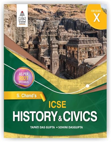 Image of S. Chand's ICSE History & Civics for Class 10 (X) - As Per the ICSE Syllabus (2026 - 2027) - S Chand School Education