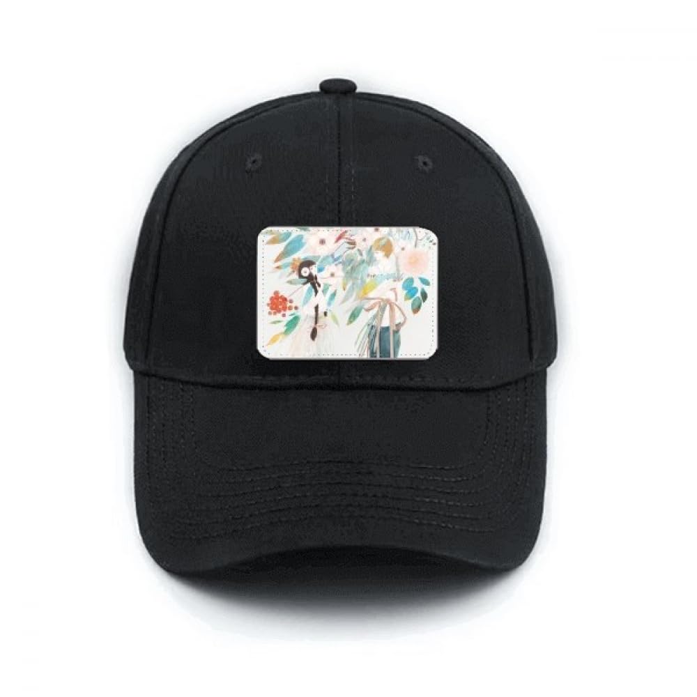 Casquette de baseball noire motif chinois classique, le cadeau idéal original