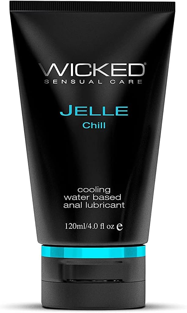 Dcore Jelle Chill Water Based Anal Personal Lubricant Gel 120ml (Cooling Sensation, Extra Thick Super Glide, Glycerin Free) 