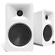 Kanto ORA4 140W Powered Reference Speakers with Bluetooth 5.0 and USB-C Input | 4&rdquo; Woofers with Deep Bass Extension | Bi-Ampl