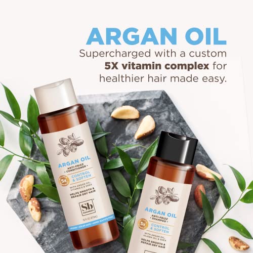 Soapbox Shampoo, Vegan & Cruelty Free Hydrating Shampoo With Argan Oil With Shea Butter, Color Safe, Paraben And Sulfate Free All Natural Hair Cleanser, 16Oz (Pack Of 3) #TOP2