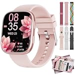 Mingtawn – Mingtawn Smartwatch Damen mit 7 Armbänder & Geschenkbox, 1.8