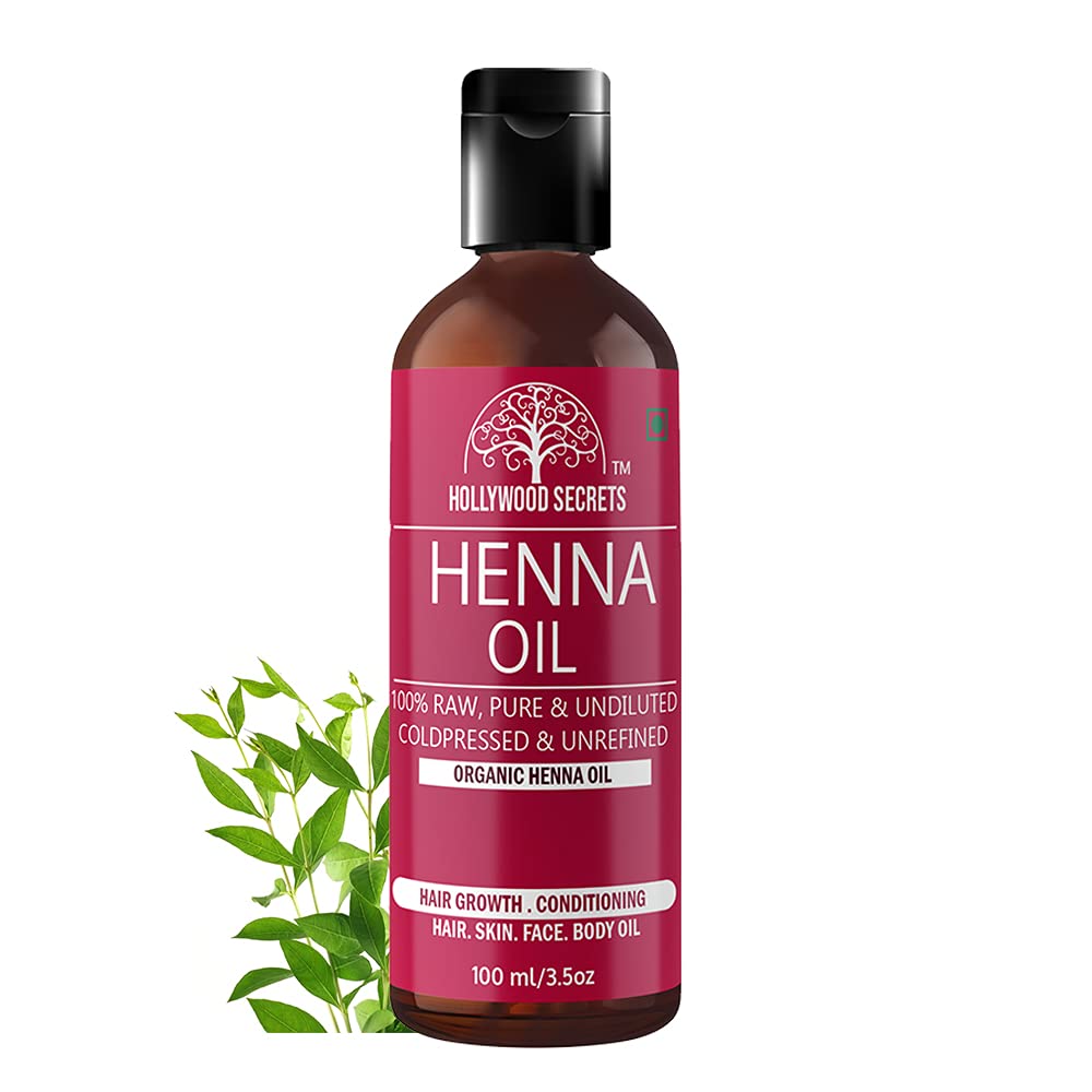 Hollywood Secrets Organic Pure (Heena) Henna Oil Hair 100 ml