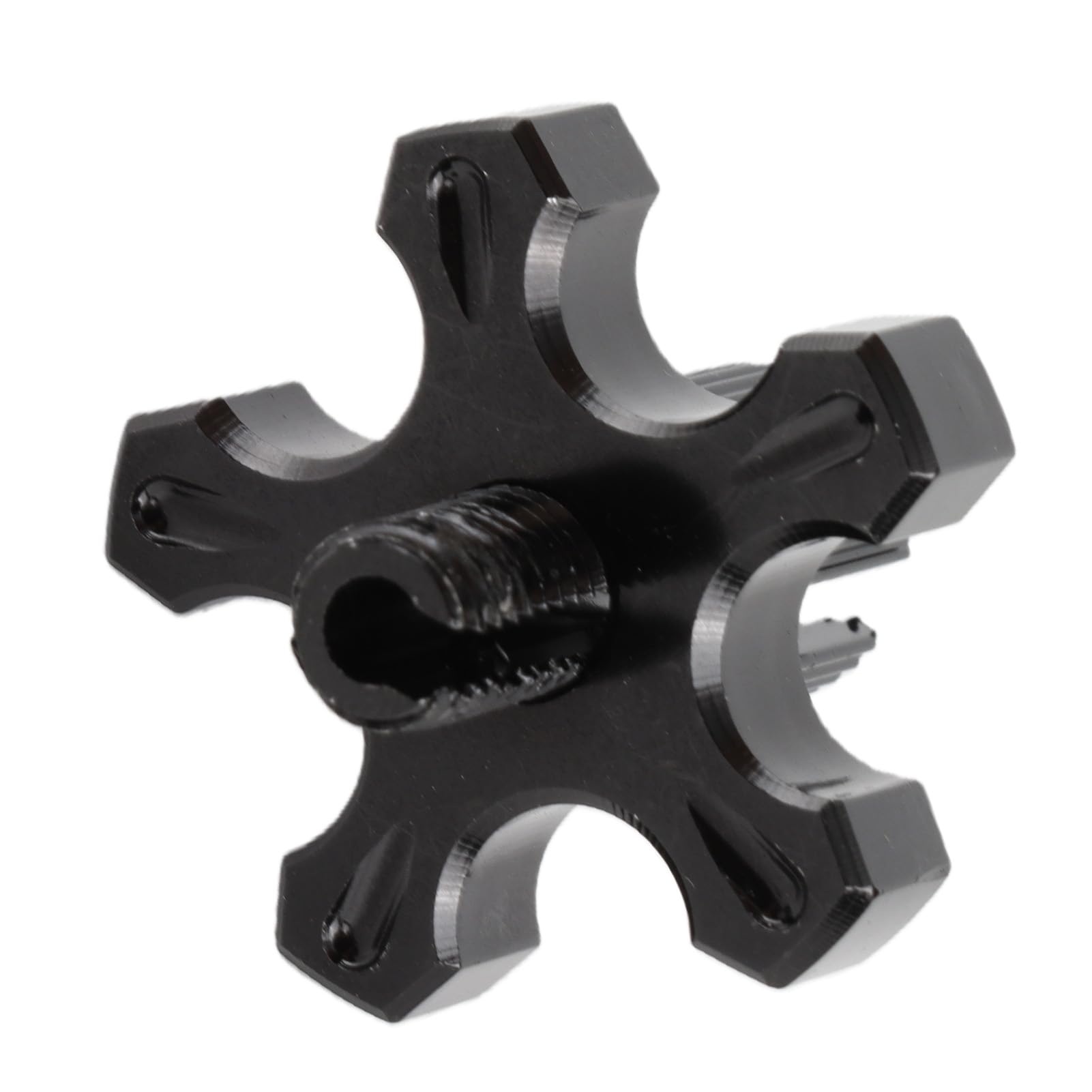 Dioche 2006 Crf 450r Uniwersalny Regulator Linki Sprzęgła CNC ze Stopu Aluminium do Motocykla - Wysoka Precyzja, Trwała, Lekka i łatwa w Montażu - Czarny (BLACK)