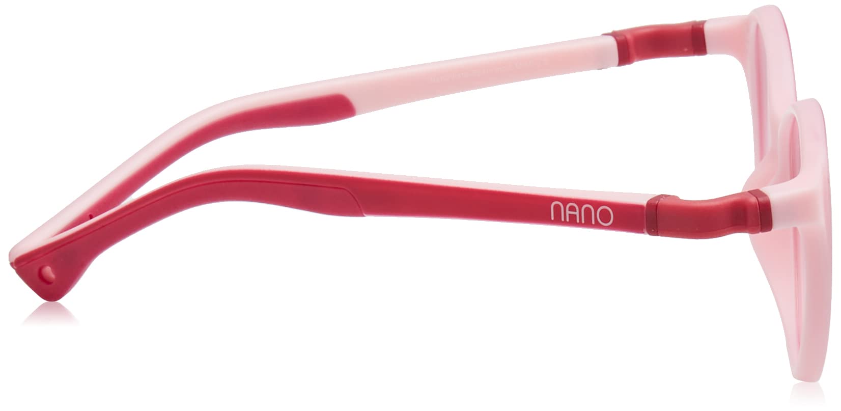 NANO OPTICAL GAFAS MIMI 3.0 BICOLOR FRAMBUESA MATE/ROSA, PARA 8-12 AÑOS, TALLA 48