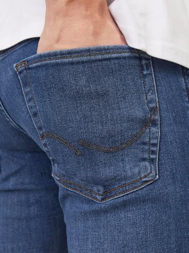 inklusive 5-Pocket-Design und verstärkter Saumnähte. - Detailansicht von Jack & Jones Glenn Slim Jeans Deal – Dealfoxx.de