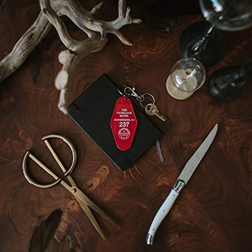 Chillkat Vintage Hotel Motel Keychain (Red Overlook Hotel) #TOP7
