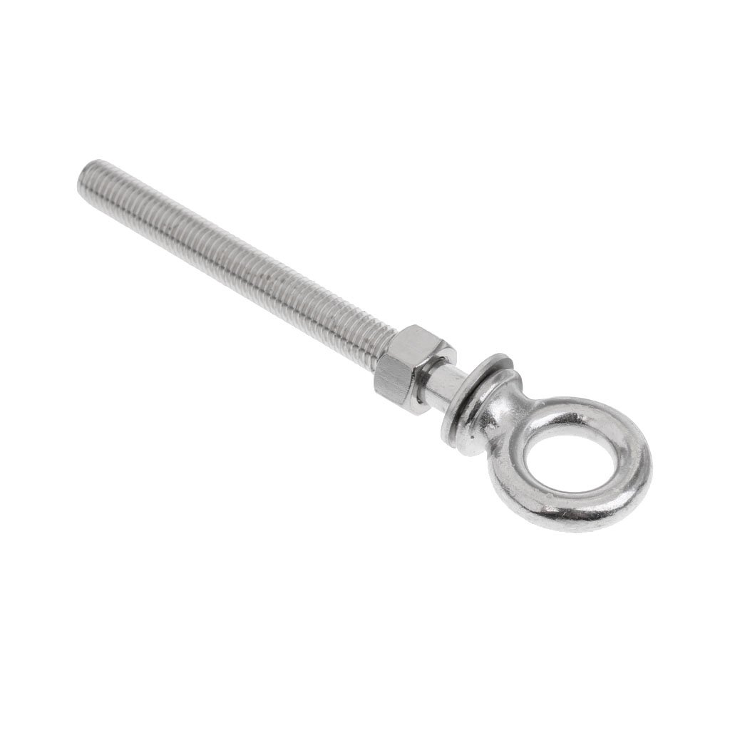 Heavy Duty 316 Stainless Steel Eye Bolts 1PCS (m10 x 100mm)