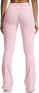 Leggings Yoga Hombre Pantalones de Yoga para Mujeres, Leggings acampanados para correr, fitness y ropa deportiva Versátil y cómoda para el uso diario Legging polar
