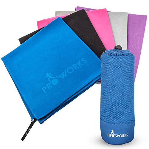 PROWORKS Asciugamano in Microfibra, Asciugamano da...