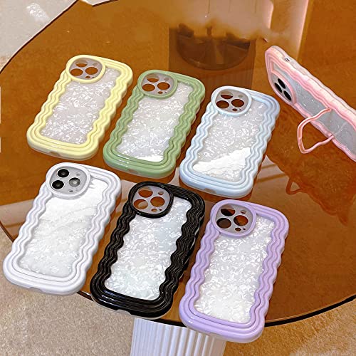 Coque de téléphone anti-chute pour iPhone 13 Pro Max avec support invisible anti-fatigue