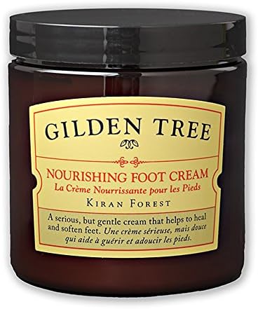 Gilden Tree Nourishing Foot Cream in Jar 8 Oz Kiran Forest