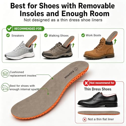 Plantillas Khaki para Hombre con Soporte y Amortiguación miniatura 6
