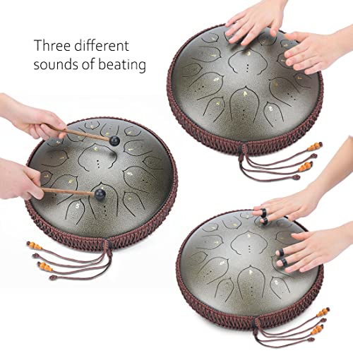 Handpan Mwhottool Tongue Drum Zungentrommel großformatig