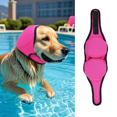 LIANZIMAU Dog Ear Covers for Bath, Swimming & Grooming Water Resi...
