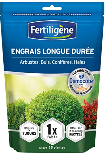 FERTILIGENE Engrais Longue durée Osmocote Max Arbustes, Buis, Conifères, Haies 700g