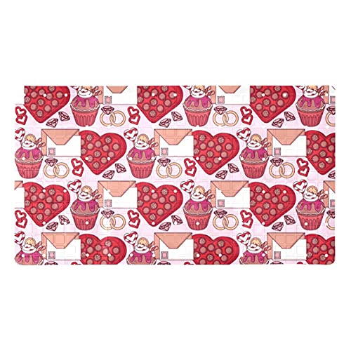 Tapis de bain antidérapant ventouses douche baignoire rectangulaire - 2