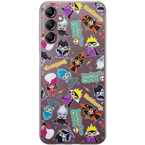 ERT GROUP Coque de téléphone Portable pour Samsung A14 4G/5G Original et sous Licence Officielle Disney Motif Disney Villains 008 Parfaitement adapté à la...