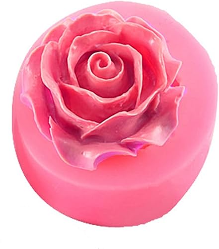 Vista 27 de Molde de silicona en forma de flor, molde de silicona 3D para fondant, molde de silicona para pasteles, fondant, molde de arcilla para fondant