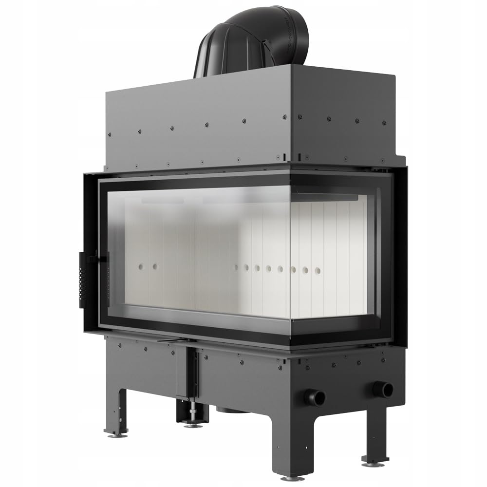 KRATKI Kamin aus Stahl 12 kw Floki L fi 200 Kamineinsatz BImSchV Stufe 2 EEK A