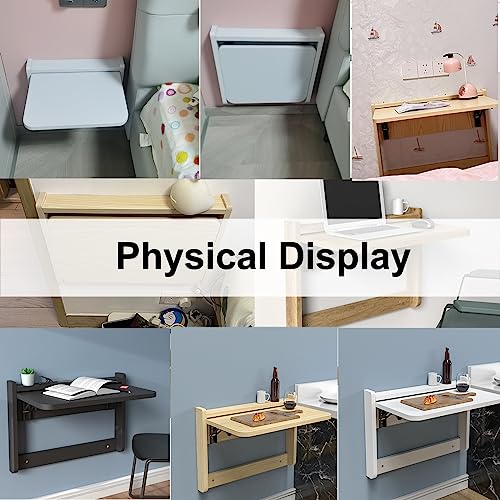 Table d'entrée pliable et bureau de buanderie mural multifonction - 8