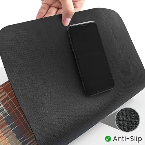 Image of Yellow Weaves 2 Pcs Anti Slip Water Soaking Floor Mat, Water Absorbent Non Slip Bath Mat, Quick Dry Mat for Bathroom, Door Mat for Home, Kitchen, Office, Kitchen (Rustic Weave)