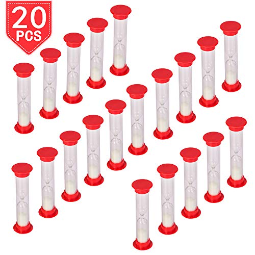 PROLOSO 30 Sec Sand Timer Hourglass Sandglass Clock Countdown Bulk Toy Set Timers