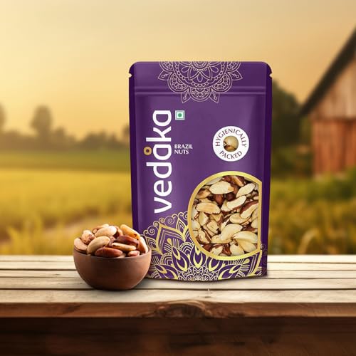 Image of Amazon Brand - Vedaka Brazil Nuts | 250 g | Rich Flavour | No Artificial Colours & Preservatives