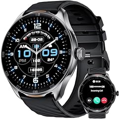 OUKITEL Smartwatch Uomo Donna, 1.39" Orologio Smartwatch con Effettua/Risposta Chiamate, 100+Modalità Sportive Impermeabile IP68, Smart Watch con Monitoraggio del Sonno/SpO2/Contapassi per IOS/Android