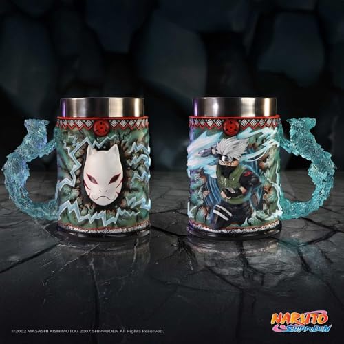 Cáliz de Naruto Kakashi de Nemesis Now copa coleccionable de resina 5