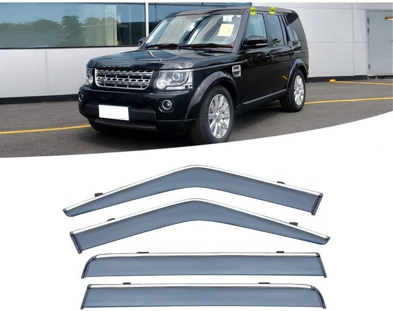 Déflecteurs de fenêtre latérale pour les voyages en Land Rover 4