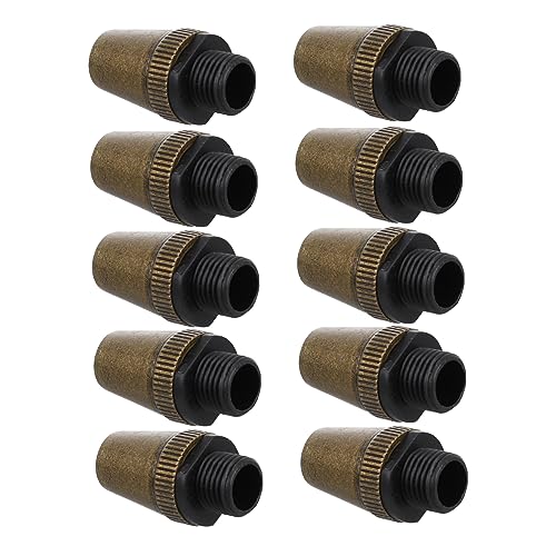 KONTONTY 10piezas Abrazaderas De Cable De Hierro y Pc Resistente Para Bloquear y Proteger Cables Lámparas Colgantes y Ventiladores De Techo