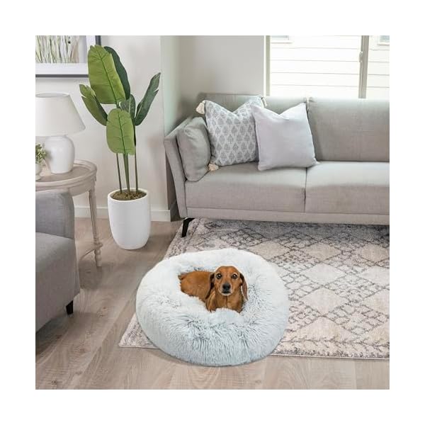 Best Friends by Sheri The Original Calming Donut Cat and Dog Bed in Shag Fur – Bild 3